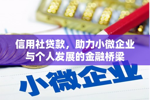 库尔勒信用社贷款，助力小微企业与个人发展的金融桥梁