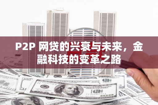 库尔勒P2P 网贷的兴衰与未来，金融科技的变革之路