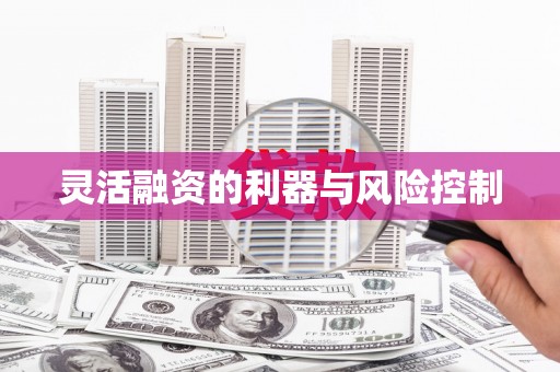 库尔勒灵活融资的利器与风险控制