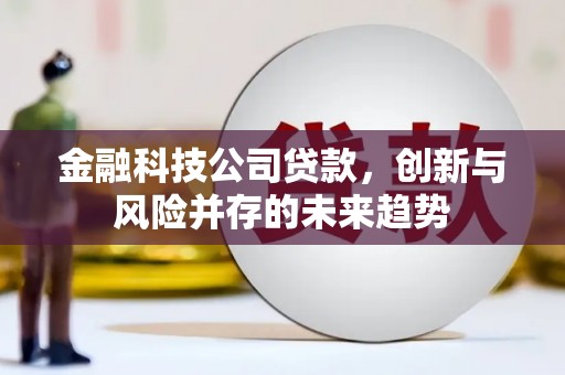 库尔勒金融科技公司贷款，创新与风险并存的未来趋势
