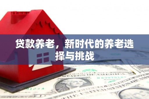 库尔勒贷款养老，新时代的养老选择与挑战