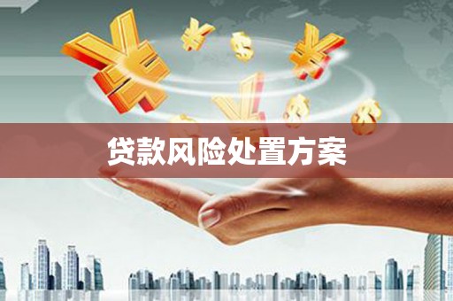 库尔勒贷款风险处置方案