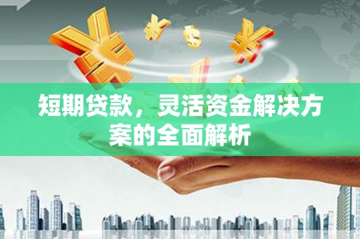 库尔勒短期贷款，灵活资金解决方案的全面解析