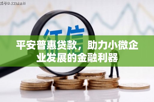 库尔勒平安普惠贷款，助力小微企业发展的金融利器