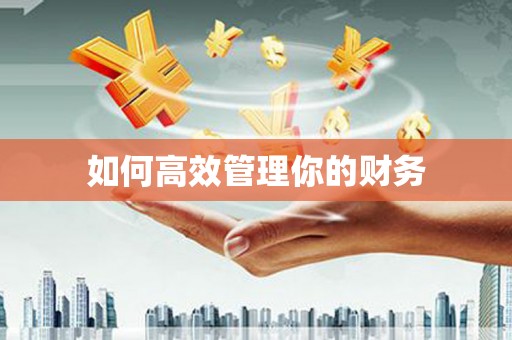 库尔勒如何高效管理你的财务