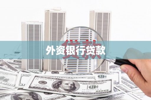 库尔勒外资银行贷款