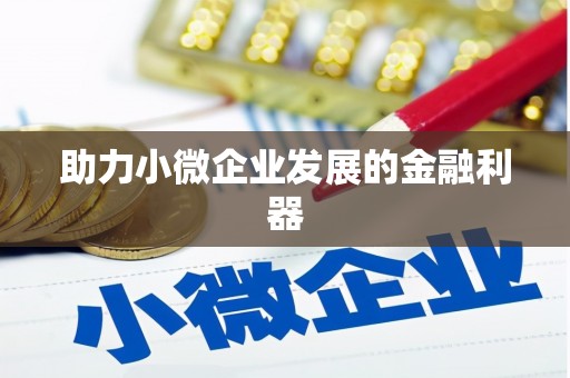 库尔勒助力小微企业发展的金融利器